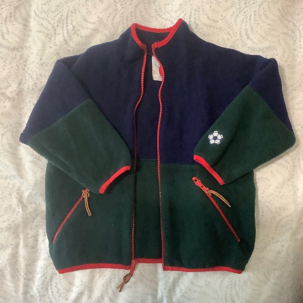 Boys Vintage Full Zipper Jacket Size 4